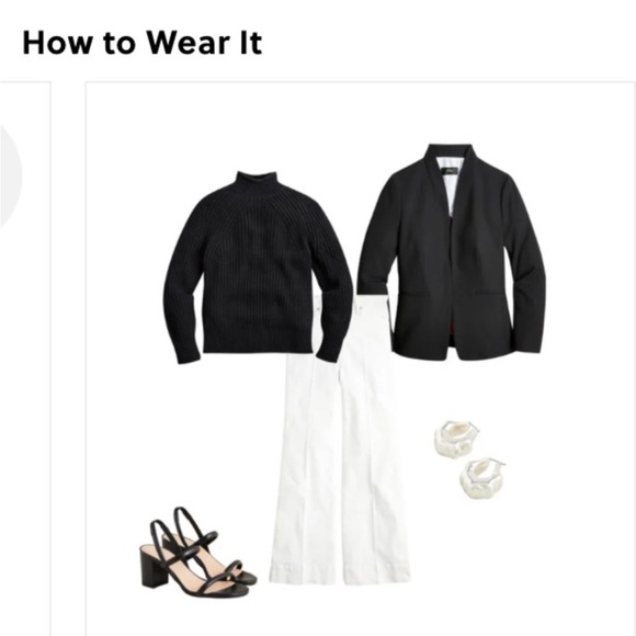 J. Crew Going Out Blazer in Black - Picture 5 of 11